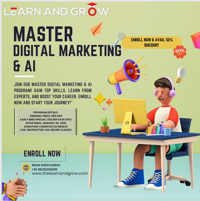 Master Digital Marketing and Artificial Intelligence (AI)